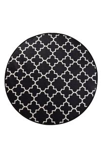Paklājs Conceptum Hypnose Kupa Black, daudzkrāsaina, 140 cm x 140 cm