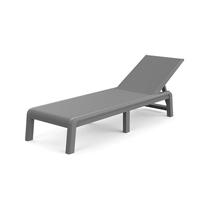 Lauko gultas Keter Atlas, šviesiai pilka sp., 187.5 cm x 58 cm x 29 cm