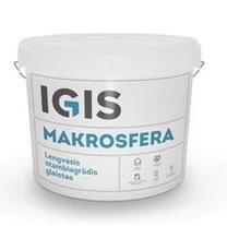 Sausais špakteles maisījums Igis Makrosfera, 10 l, balta krās.
