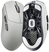 Bezvadu spēļu pele Lamzu Maya Wireless LAMZU-MAYA-CLOUD-GREY, 2.4ghz wireless / usb, cloud grey krās.