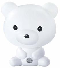 Öölamp ACA Bear, valge v.