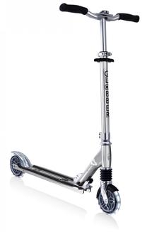 Paspirtukas Globber Flow Element Lights, sidabro sp.