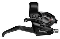 Pavarų perjungimo rankenėlė Shimano ST-EF41, metalas, juoda sp.