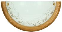 Šviestuvas sieninis Candellux Lighting Herba 11-06578, E27, 1 x 60 W, ruda sp./balta sp. / ruda sp.