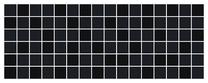 Plytelės, keraminės 171\15078, 40 cm x 15 cm, juoda sp.