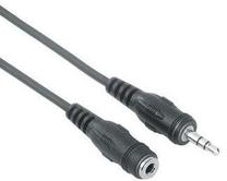Laidas Hama 3.5 mm stereo male, 3.5mm female, 5 m