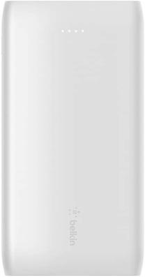Lādētājs-akumulators (Power bank) Belkin, 10000 mAh, balta krās.