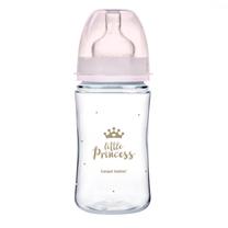Bērnu pudele dzeršanai Canpol Babies Royal Baby Little Princess, 240 ml, 3 mēn.