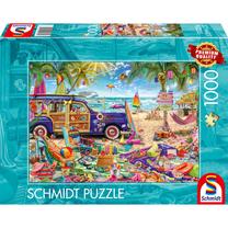 Dėlionė Schmidt Time Out On The Beach, 49.3 cm x 69.3 cm, 1000 vnt., įvairių spalvų