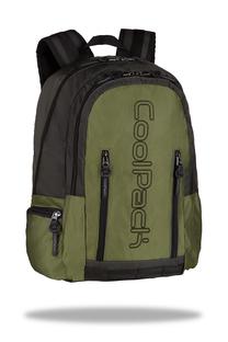 Skolas mugursoma CoolPack Tone E31631, zaļa krās., 50 cm x 45 cm x 38.5 cm