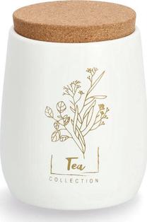 Pārtikas uzglabāšanas konteiners Zeller Tea, 0.75 l, balta krās.