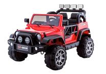 Bērnu elektroauto Lean Cars Jeep HP-012, sarkana krās.