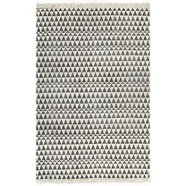 Paklājs VLX Kilim 246550, balta krās./melna krās., 230 cm x 160 cm