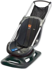 Plastmasas ragavas Khw Baby Fun, melna krās., 66 cm x 45 cm
