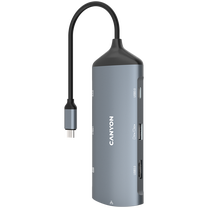 USB šakotuvas Canyon CNS-TDS15 8 in 1, 0.15 cm