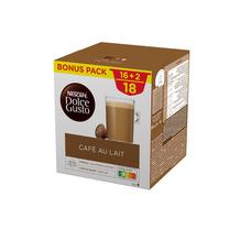 Kavos kapsulės Dolce Gusto Cafe au Lait, 0.18 kg, 18 vnt.