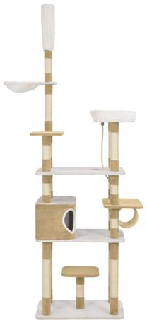 Kačių draskyklė VLX Cat Tree, 70 cm x 50 cm x 235 cm