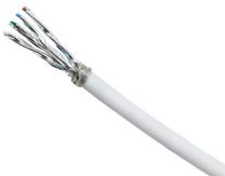 Провод Logilink CAT 7 S/FTP CPV0042 RJ-45 8P8C, RJ-45 8P8C, 305 м, белый цв.