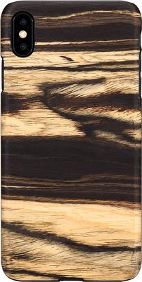 Чехол для телефона Man&Wood White Ebony Back Case, черный цв., Apple