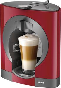 Kapsulu kafijas automāts Krups Dolce Gusto KP1105, sarkana krās.