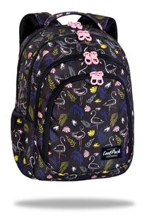 Skolas mugursoma CoolPack E10578, melna krās./daudzkrāsaina, 19 cm x 44.5 cm x 32 cm