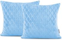 Наволочка для декоративной подушки DecoKing Sardi, голубой цв., 45 см x 45 см, 2 шт.