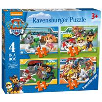 Пазл 4in1 Ravensburger Paw Patrol 06936, 14 см x 19 см, 72 шт., многоцветный