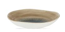 Maza bļoda Churchill Stonecast Aqueous Bayou, brūna krās./balta krās., 25 cm, 1.1 l
