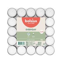 Žvakė Bolsius, 3.5 h, 50 vnt., balta sp.