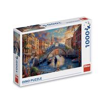 Dėlionė Dino Painted Venice, 47 cm x 66 cm, 1000 vnt., įvairių spalvų