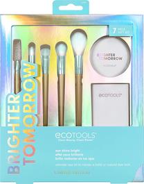 Dekoratīvās kosmētikas otu komplekts Ecotools Eye Shine Bright, 7 gab., daudzkrāsaina