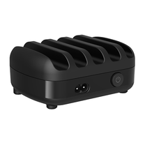 Lādētājs Orico DUK-5P-EU-BK-BP USB, USB, 1.2 m, melna krās.