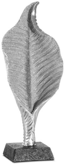 Dekoratyvinė figūrėlė Eldo Spathiphyllum, sidabro sp., 14 cm x 8 cm x 34 cm