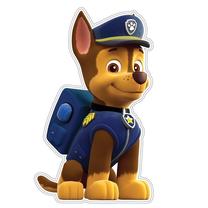 Dekoratyvinis lipdukas Nickelodeon Paw Patrol Chase, 14.5 cm x 23.8 cm