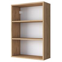 Sieninė lentyna Kalune Design HC113 2660, riešuto sp., 87 cm x 25 cm x 60 cm