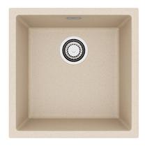 Кухонная мойка Alveus Omni 20, гранит, 45 см x 45 см x 19.8 см, хромовый цв./коричневатый цв.