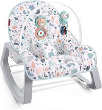 Детское кресло-качалка Mattel Fisher Price GWD39, серый цв./многоцветный