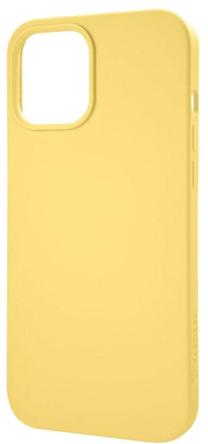 Telefono dėklas Tactical Velvet Smoothie, geltona sp., Apple
