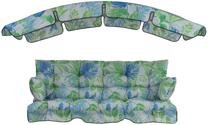Lauko baldų pagalvė Patio Ravenna G044-11PB, mėlyna sp./žalia sp./įvairių spalvų, 175 x 108 cm