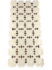 Galda celiņš taisnstūrveida Mariall OH-179-B, krēmkrāsa, 40 x 140 cm
