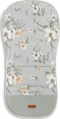 Ieliktnis ratiņiem Sensillo Velvet Lily, zaļa krās./pelēka krās.