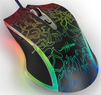 Žaidimų pelė Hama Reaper 220 Illuminated, juoda