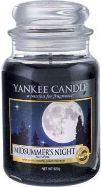 Svece, aromātiskā Yankee Candle, 110 h, melna krās.