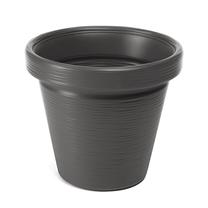 Gėlių vazonas Lamela Agawa Dłuto 743-82, plastikinis, Ø 39 cm, pilka sp.