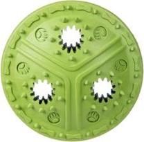 Žaislas šuniui, tąsymui Barry King Disc 15111, 11 cm, Ø 11 cm, žalia sp.