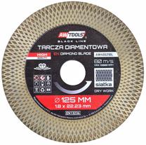 Dimanta disks AWTools AW45531BL, 125 mm x 22.23 mm x 1.8 mm