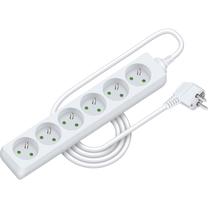 Buitinis ilgintuvas Retlux RPC 15, 3G1.5, 2 m, IP20, 6 lizdų, balta sp.