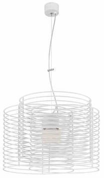 Valgusti rippuv Spot-Light Ringo, E27, 1 x 60 W, valge v. / valge v.