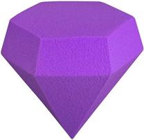 Kosmētikas sūklis Gabriella Salvete Diamond, violeta krās.