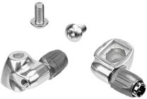 Stabdžių žarnelių rinkinys Shimano SM-CS50, metalas, sidabro sp.